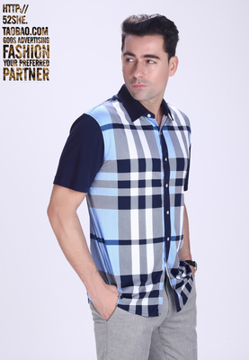 男裝風(fēng)尚新視界 西裝短袖與T恤的視覺(jué)盛宴